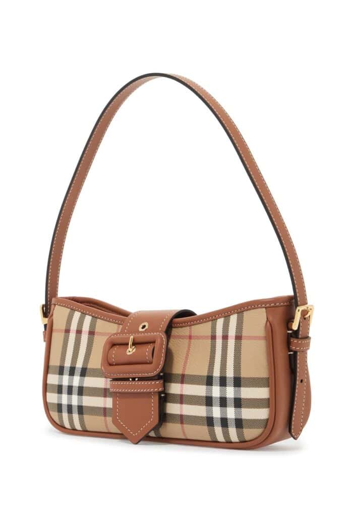 BURBERRY Erednncheckered Shoulder Bag