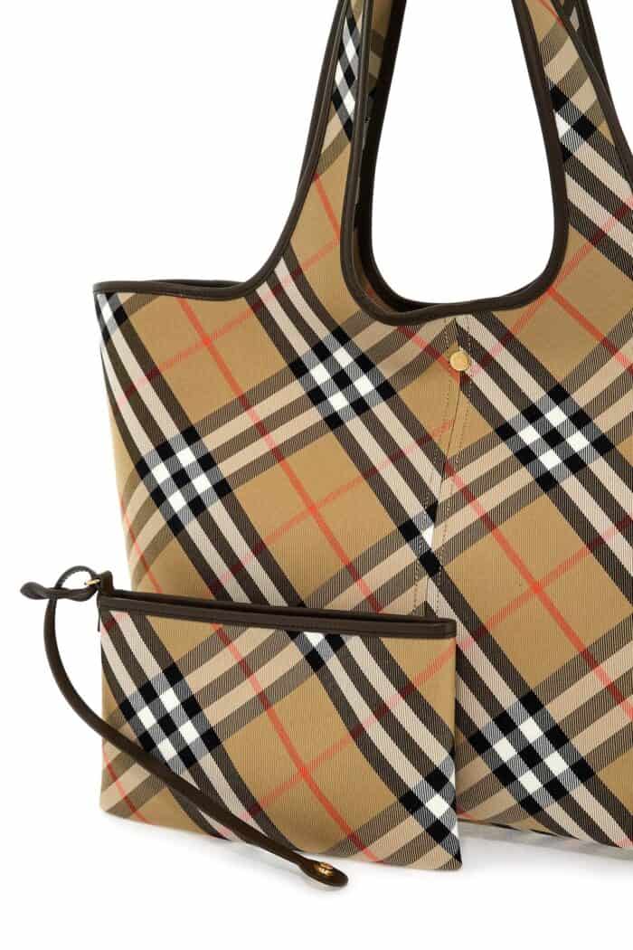 BURBERRY Erednnmedium Checkered Tote