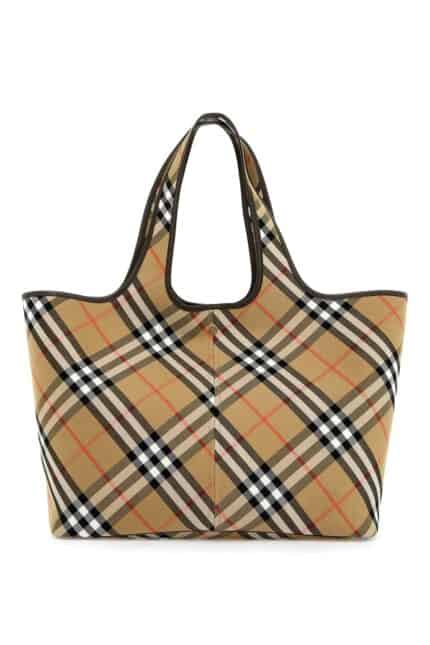 BURBERRY Erednnmedium Checkered Tote