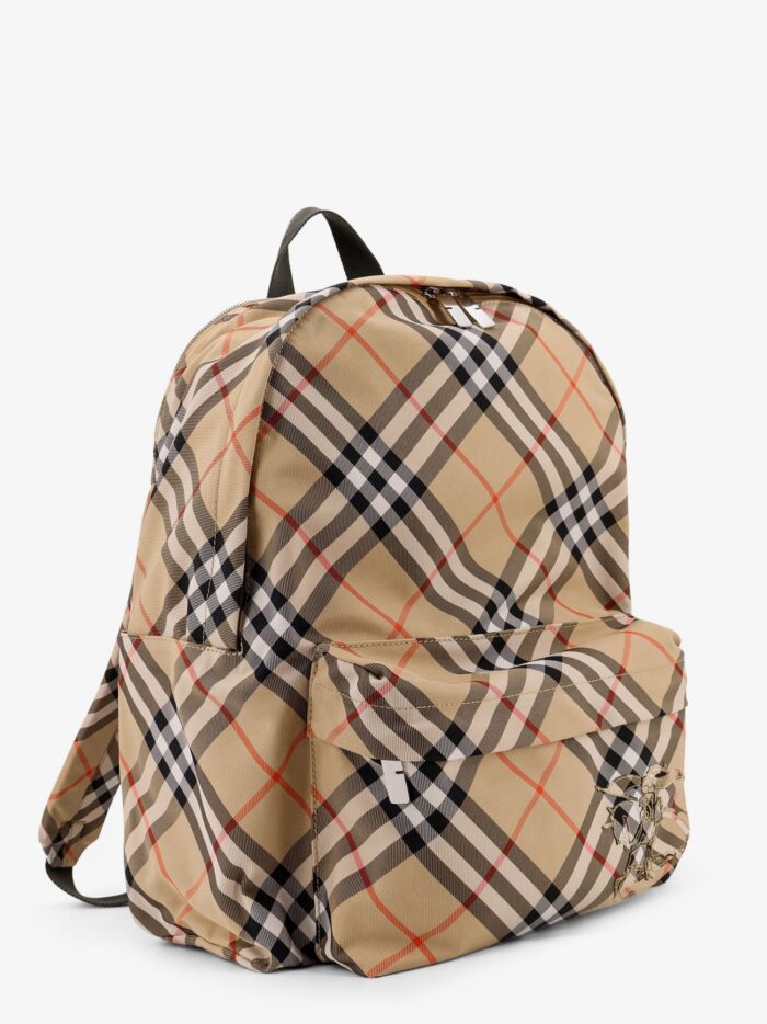 Burberry Essential Backpack With Check Pattern