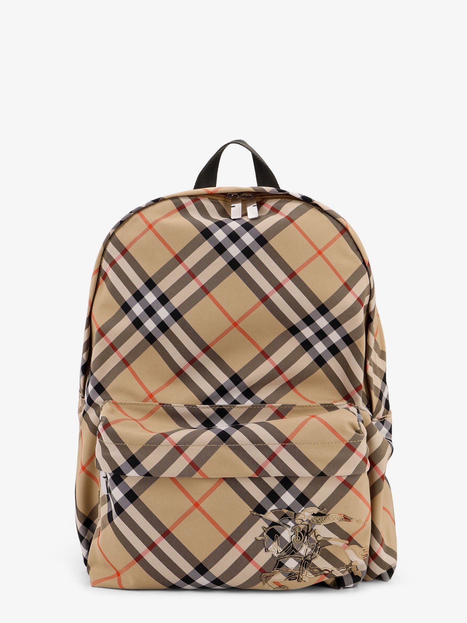 Burberry Essential Backpack With Check Pattern