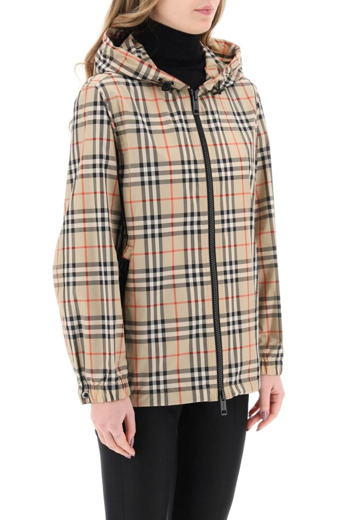 BURBERRY Everton Tartan Windbreaker Jacket