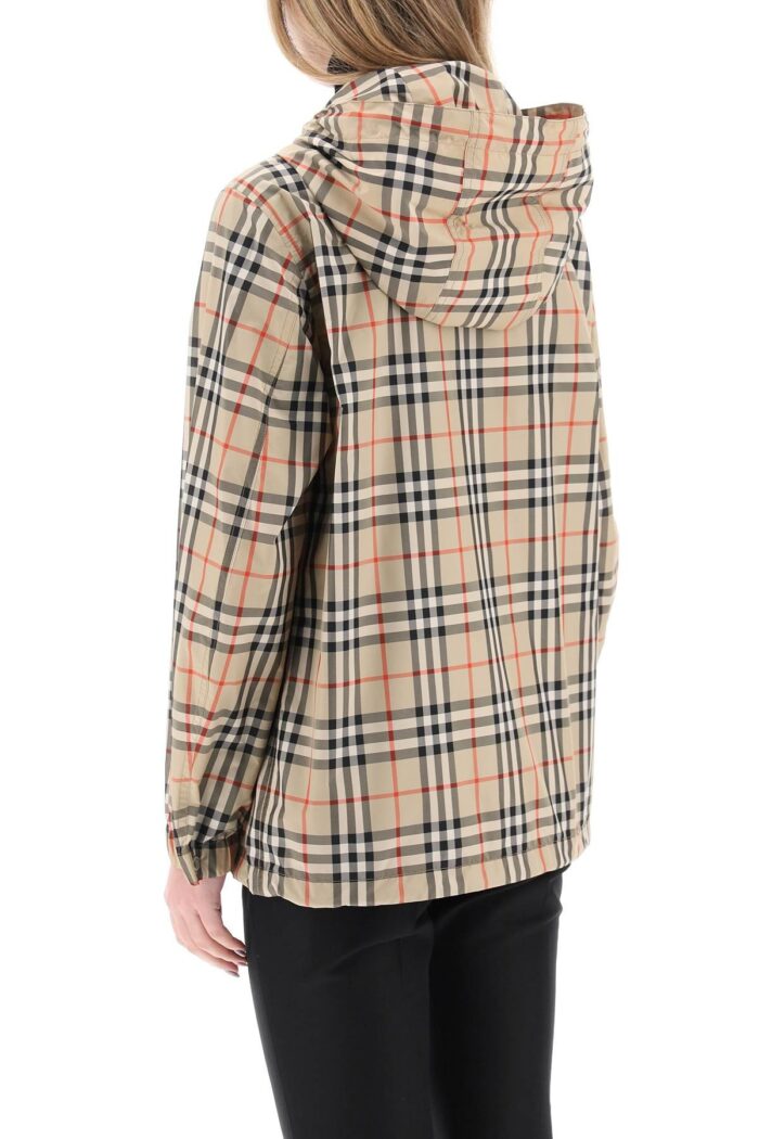 BURBERRY Everton Tartan Windbreaker Jacket