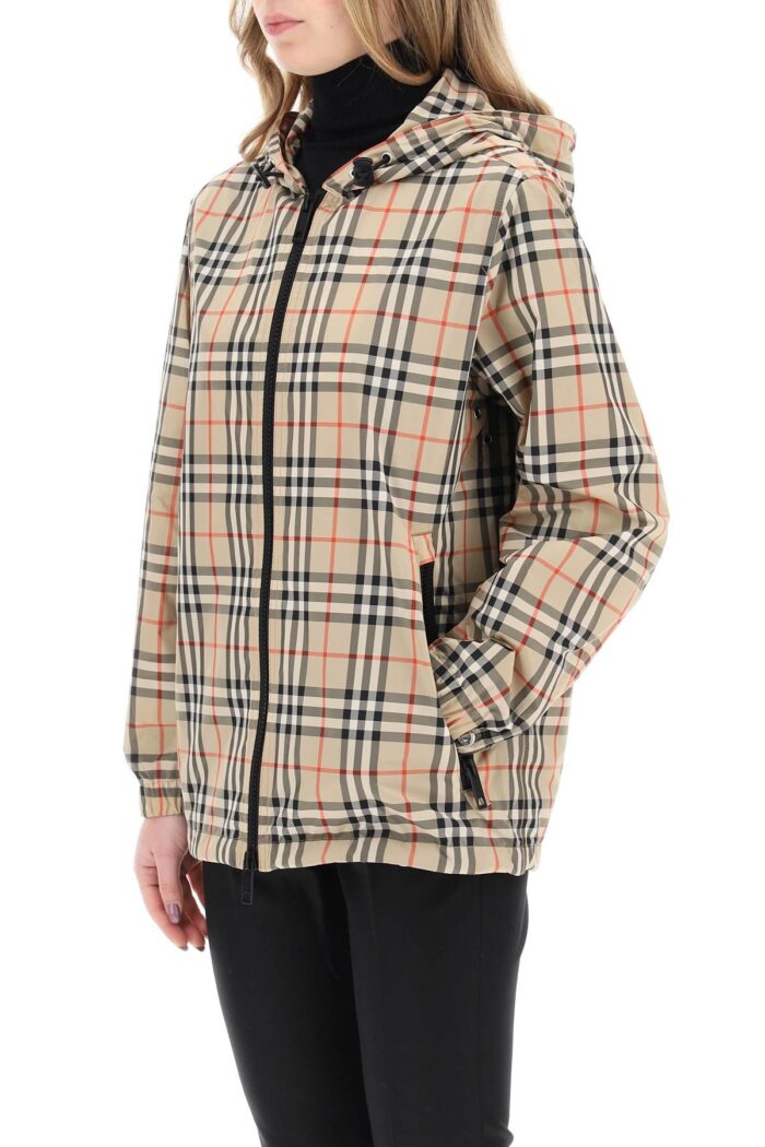 BURBERRY Everton Tartan Windbreaker Jacket
