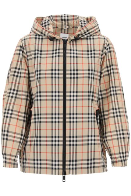 BURBERRY Everton Tartan Windbreaker Jacket