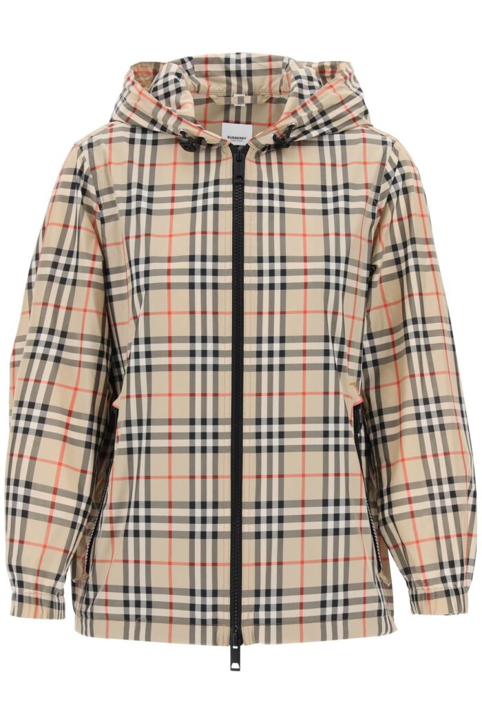 BURBERRY Everton Tartan Windbreaker Jacket