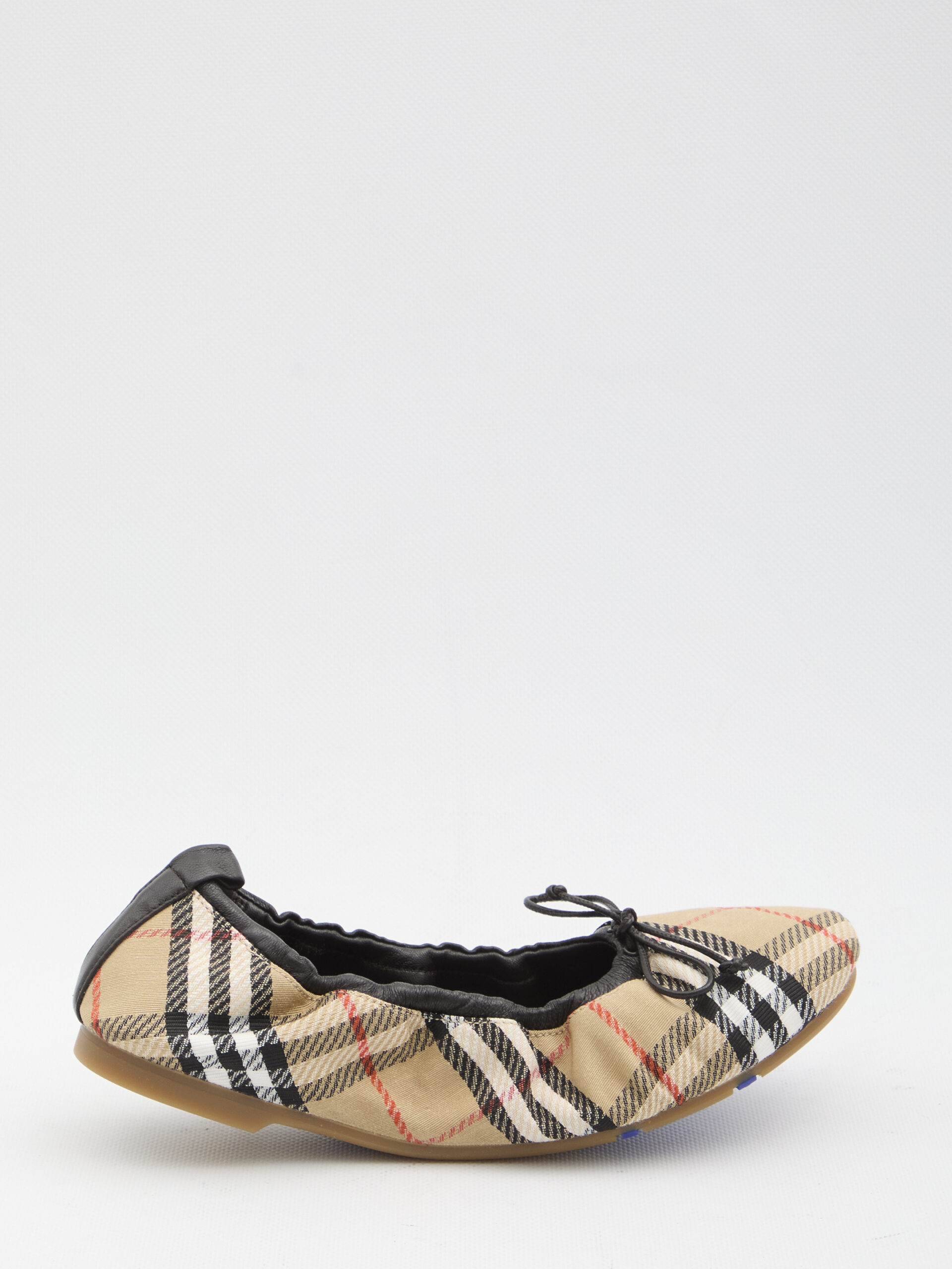 Burberry Fawn Check ballet flats