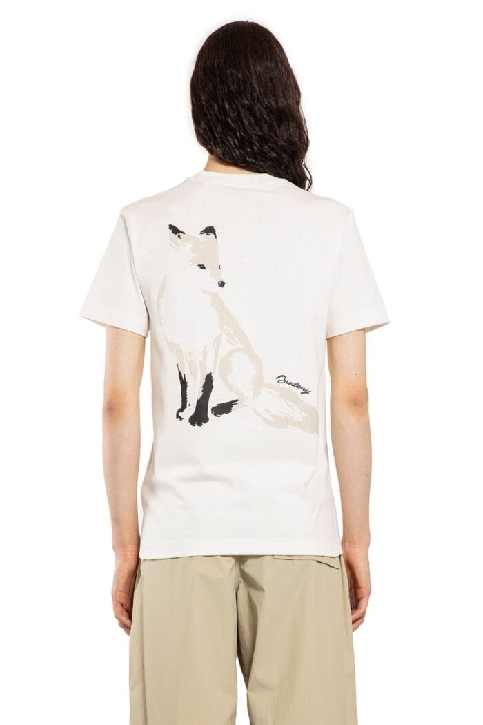 BURBERRY Fox Cotton T-shirt