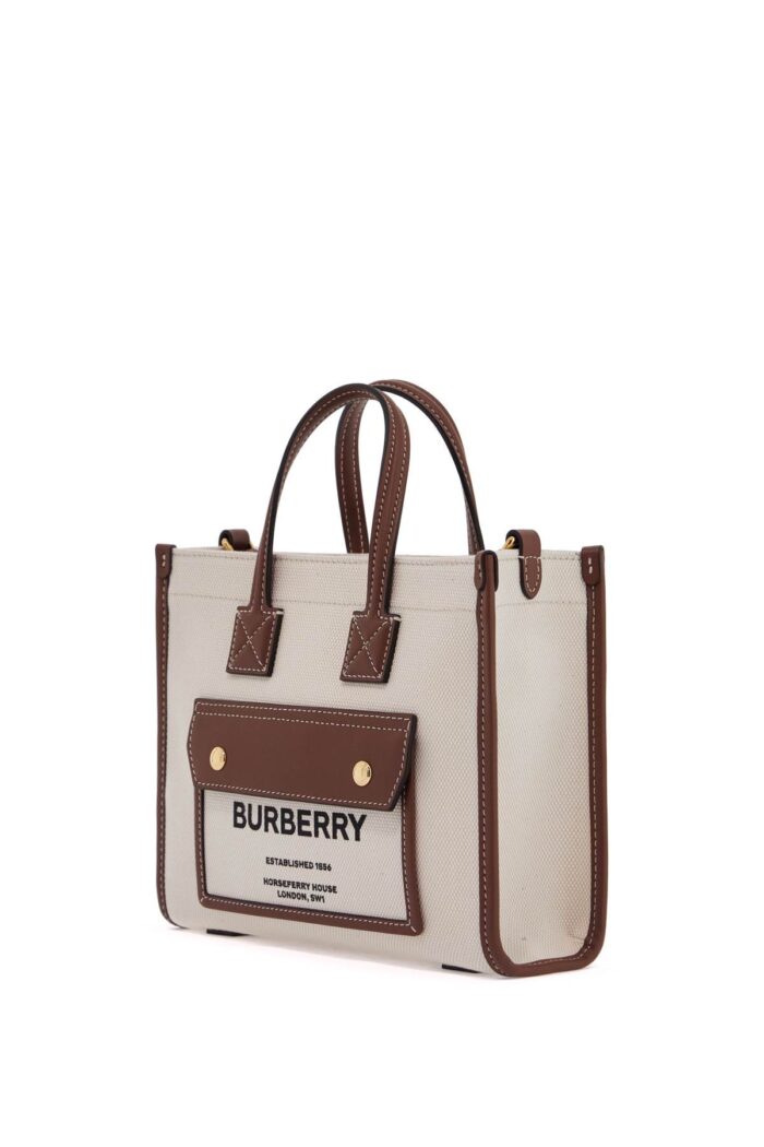 BURBERRY Freya Mini Tote Bag