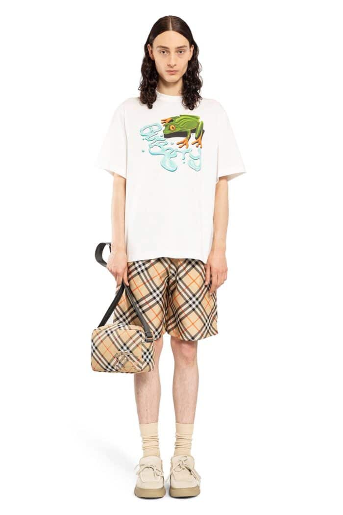 BURBERRY Frog Cotton T-shirt