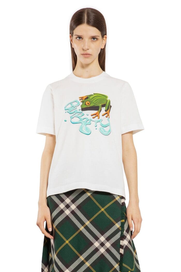 BURBERRY Frog Cotton T-shirt