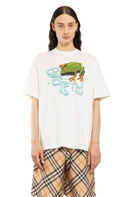 BURBERRY Frog Cotton T-shirt