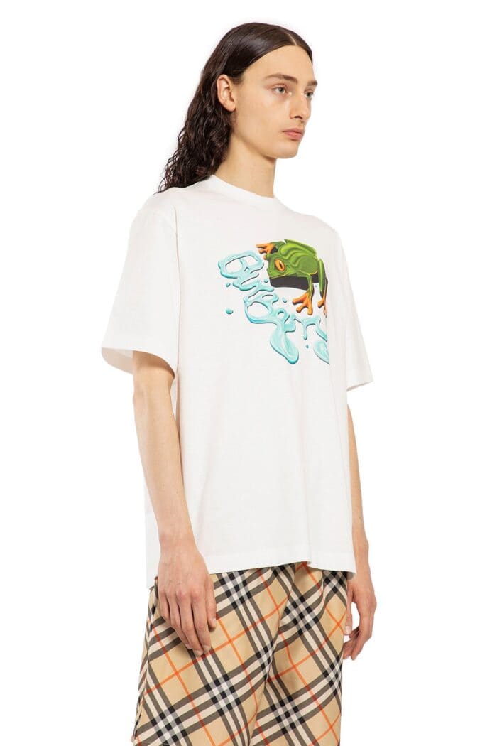 BURBERRY Frog Cotton T-shirt