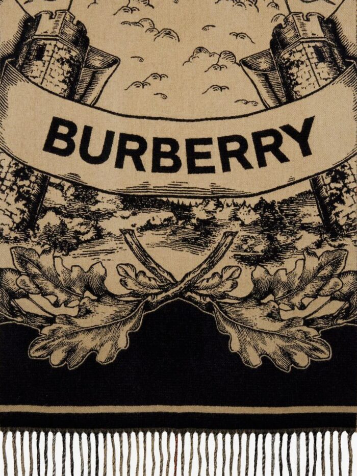 Burberry Gallant Knight Cashmere Scarf