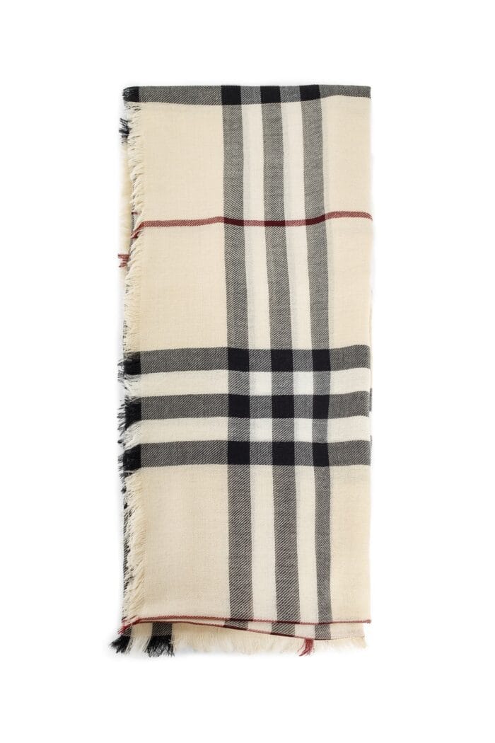 BURBERRY Giant Check Scarf