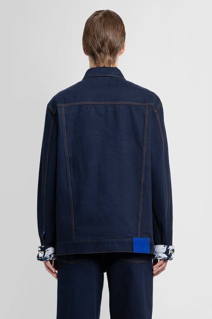 burberry heavyweight denim jacket BURBERRY Heavyweight Denim Jacket