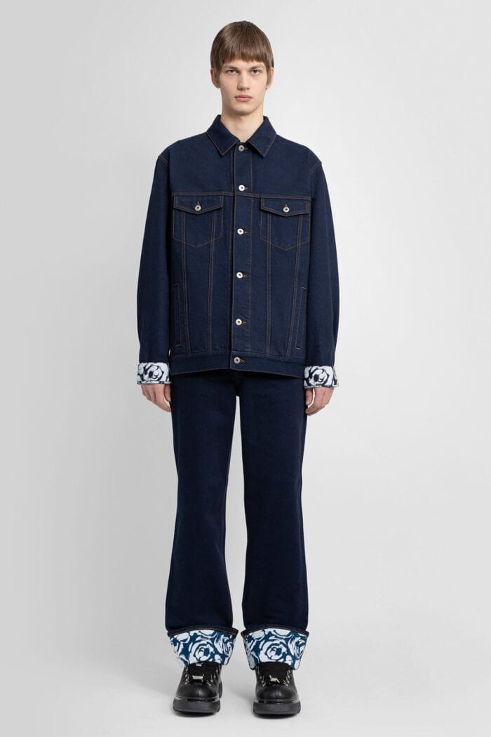 burberry heavyweight denim jacket BURBERRY Heavyweight Denim Jacket