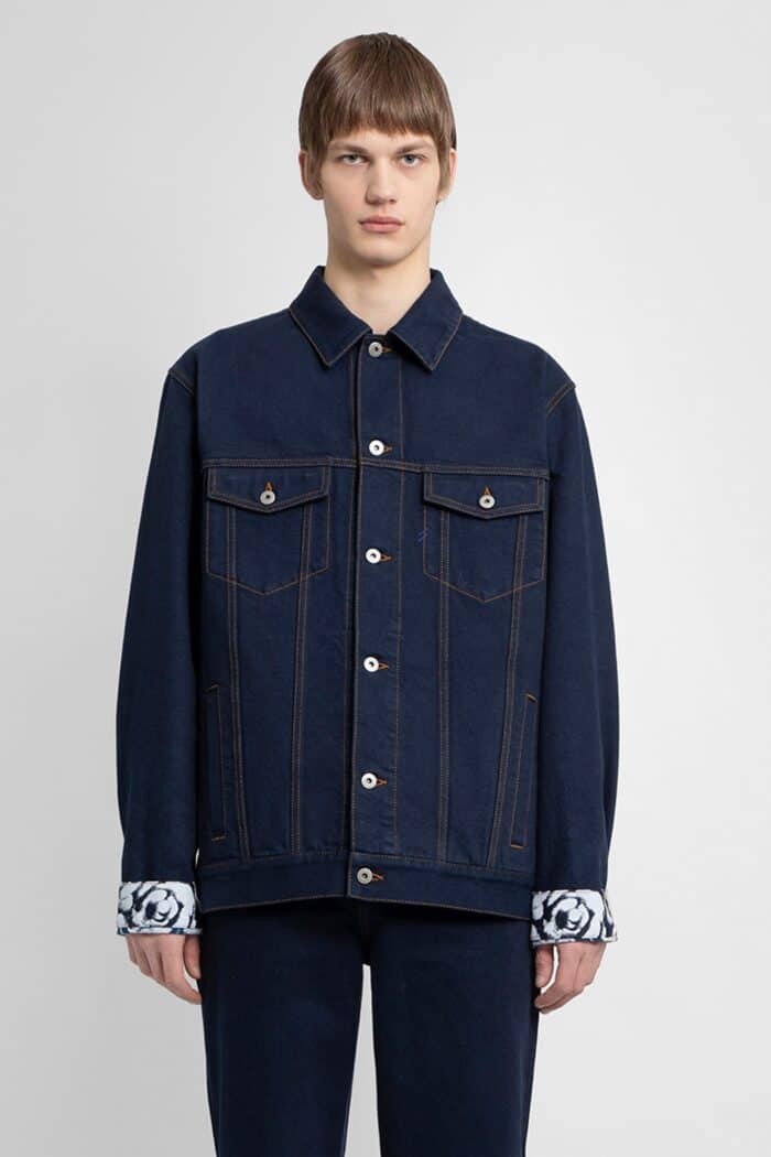 burberry heavyweight denim jacket BURBERRY Heavyweight Denim Jacket