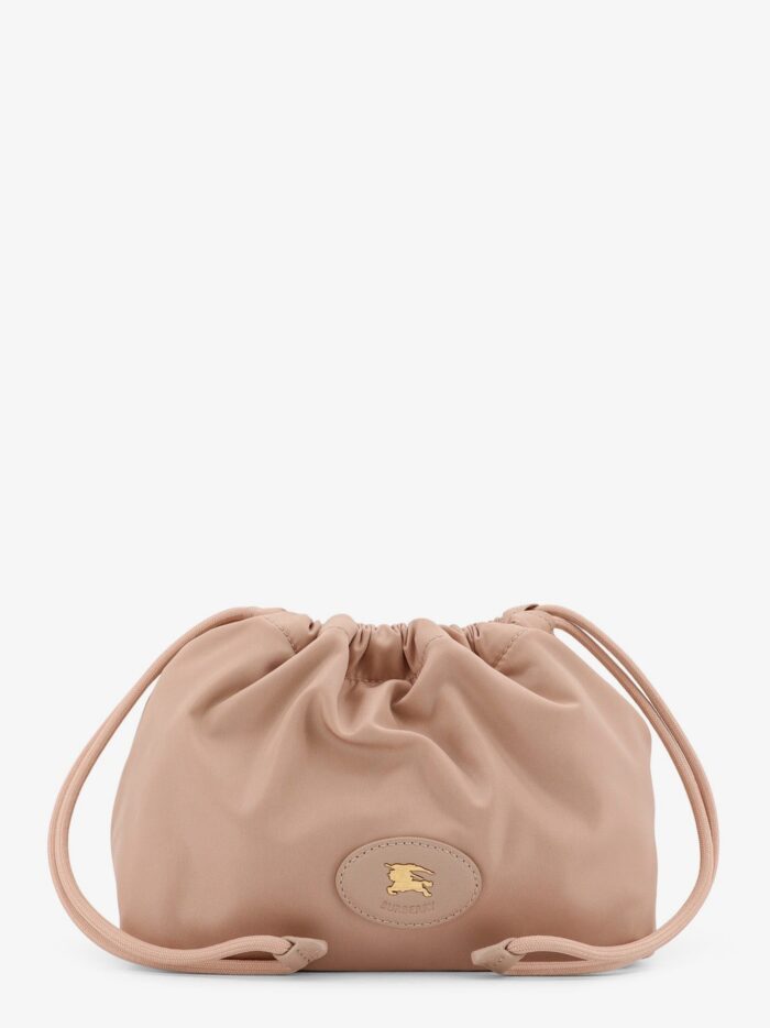 Burberry Horseshoe Drawstring Clutch Bag