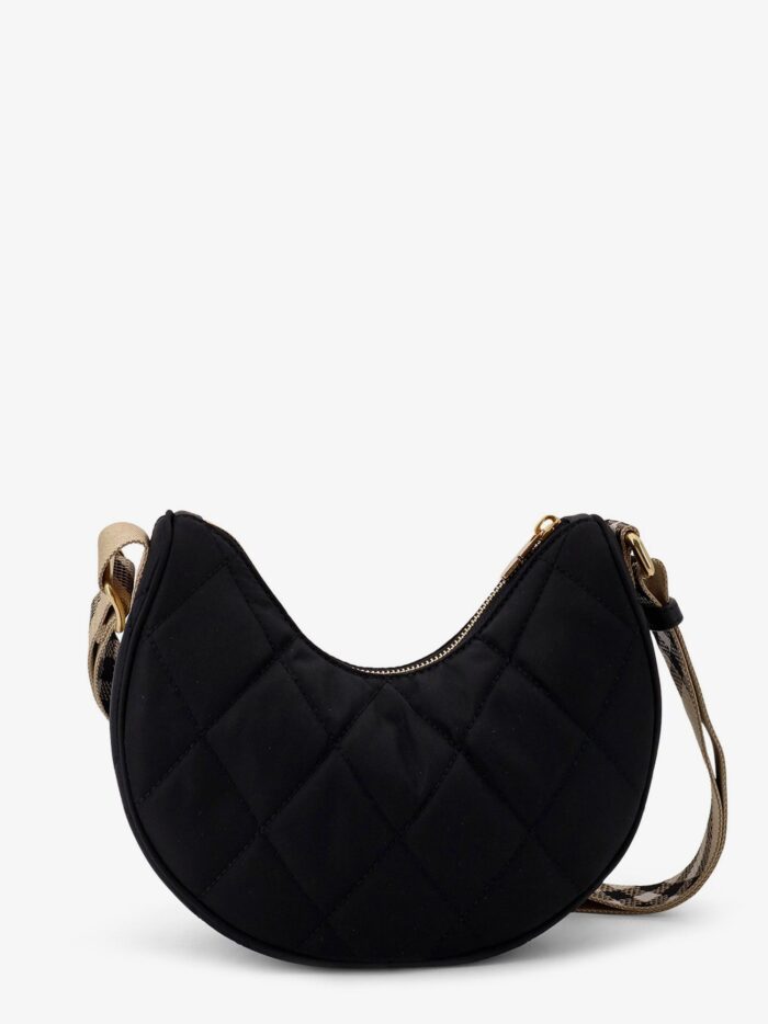 Burberry Horseshoe Nylon Shoulder Bag