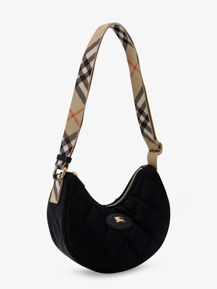 Burberry Horseshoe Nylon Shoulder Bag