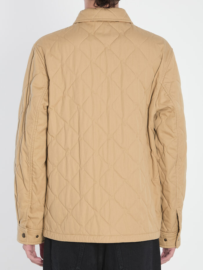 Burberry Jacket in quilted gabardine