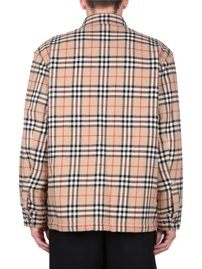 Burberry JACKET WITH CHECK PATTERN