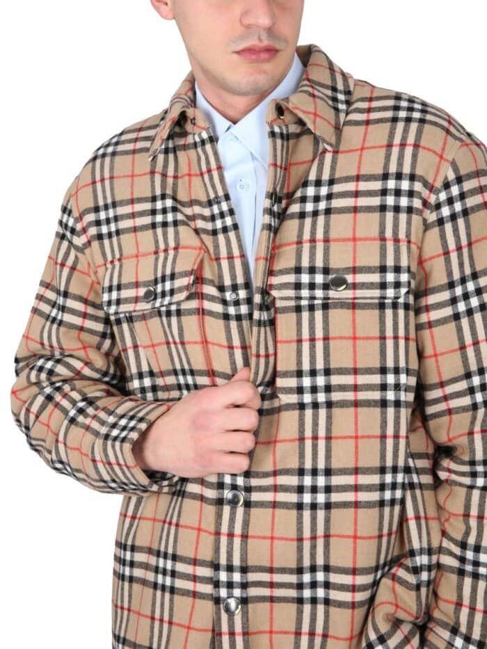 Burberry JACKET WITH CHECK PATTERN