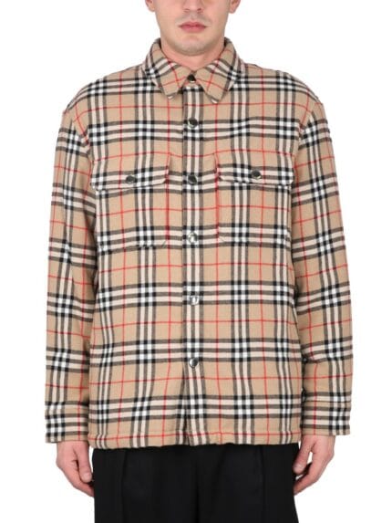 Burberry JACKET WITH CHECK PATTERN