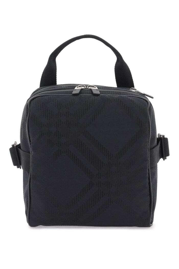 BURBERRY "jacquard Check-in Shoulder Bag