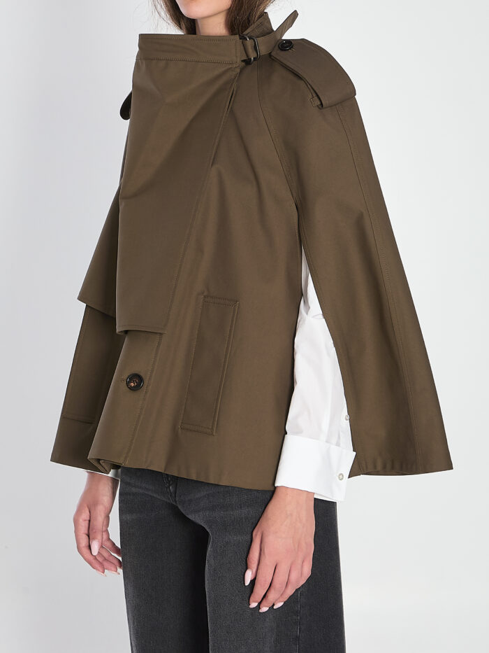 Burberry Juniper cotton cape