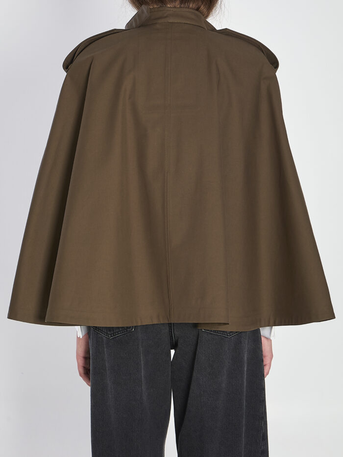 Burberry Juniper cotton cape