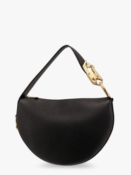 Burberry Knight Arc Leather Shoulder Bag