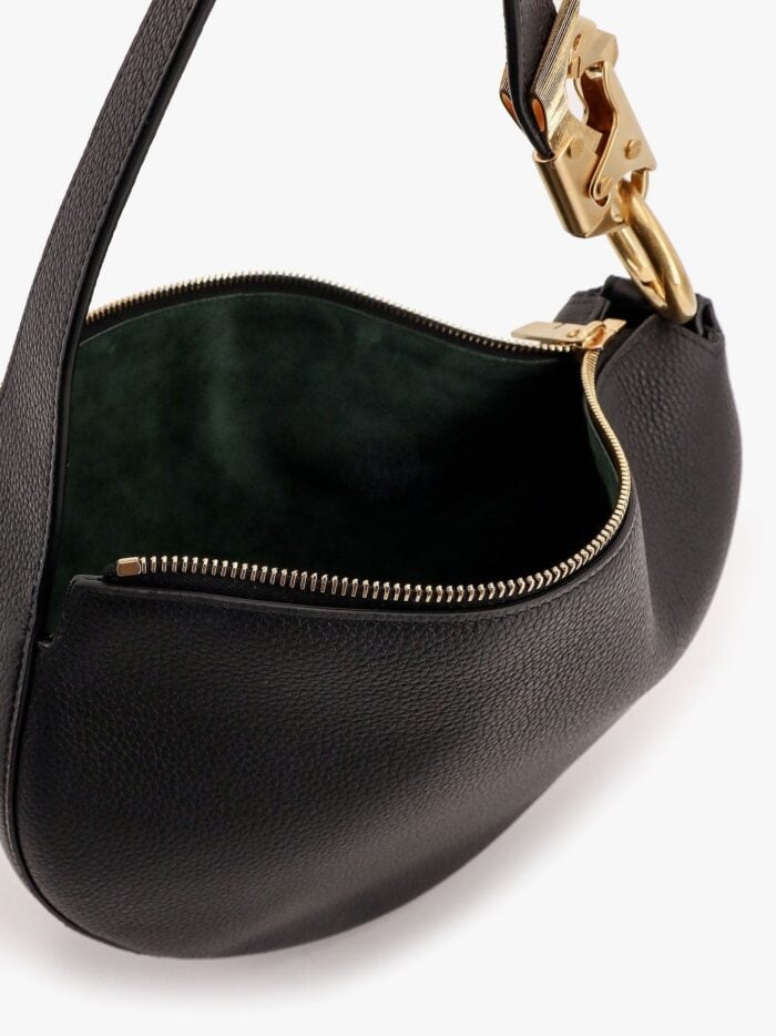 Burberry Knight Arc Leather Shoulder Bag