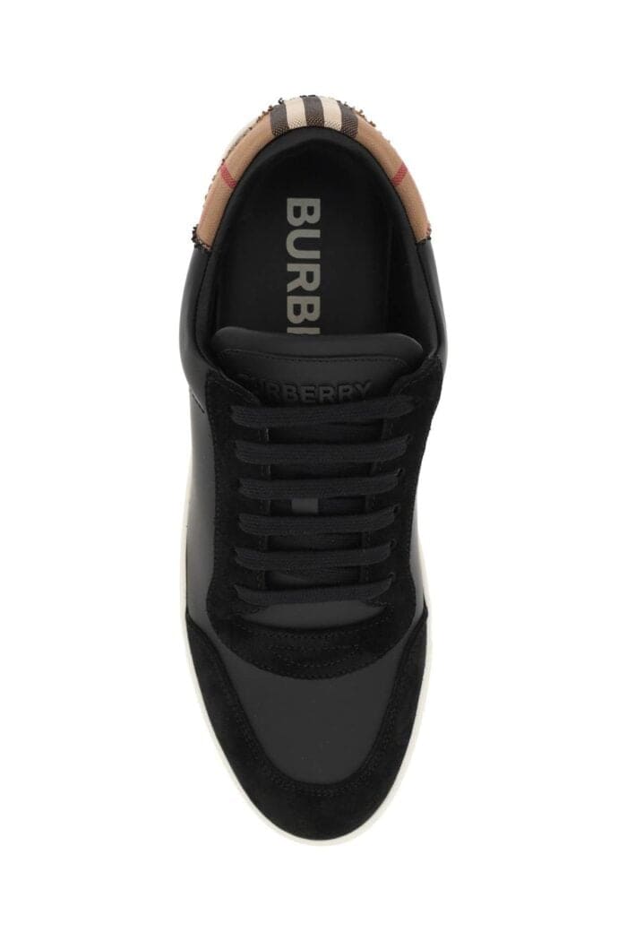 Burberry Low-top Leather Sneakers