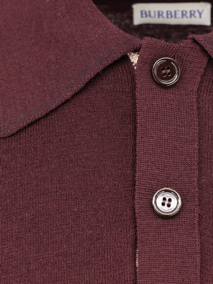 Burberry Marcus LS CT Wool Polo Shirt