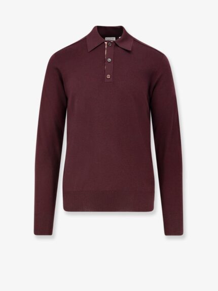 Burberry Marcus LS CT Wool Polo Shirt