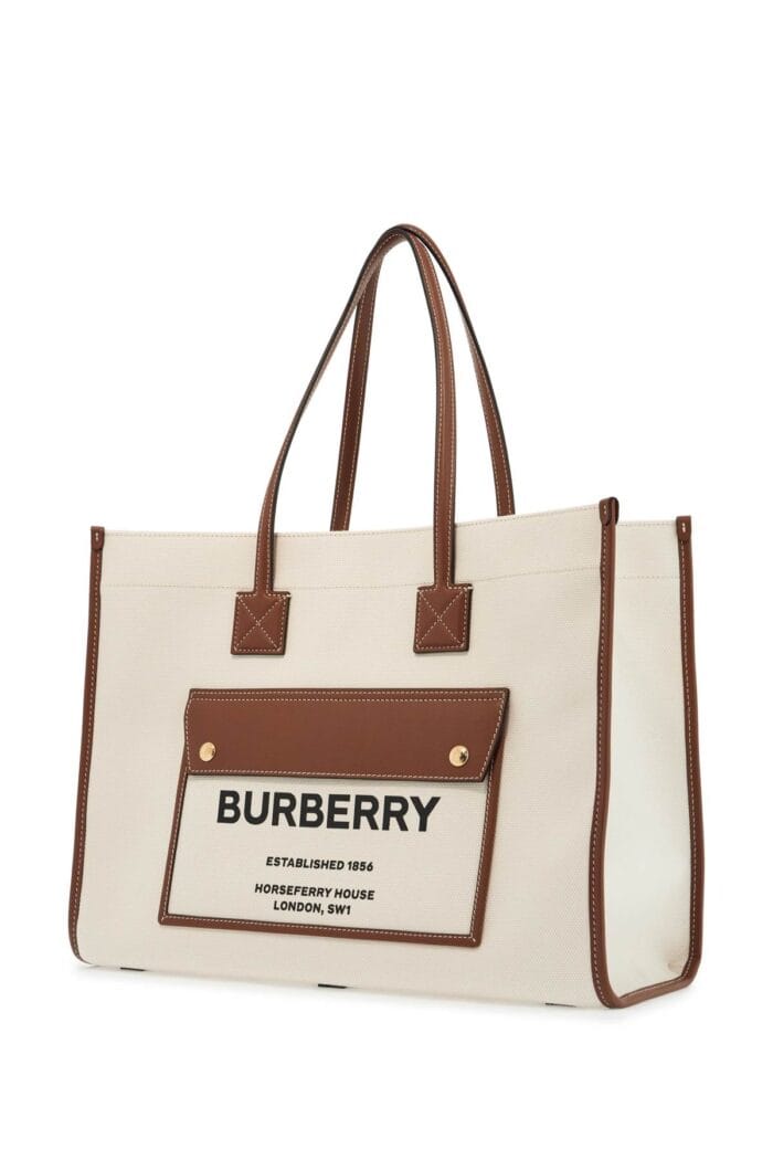 BURBERRY Medium Freya Tote Bag