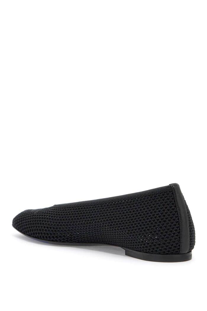 BURBERRY Mesh Fabric Ballet Flats For Women