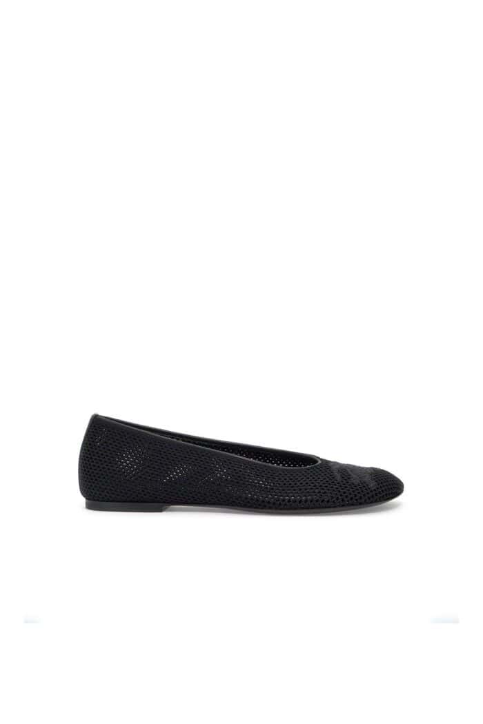 BURBERRY Mesh Fabric Ballet Flats For Women