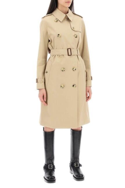 BURBERRY Mid-length Kensington Heritage Trench Coat