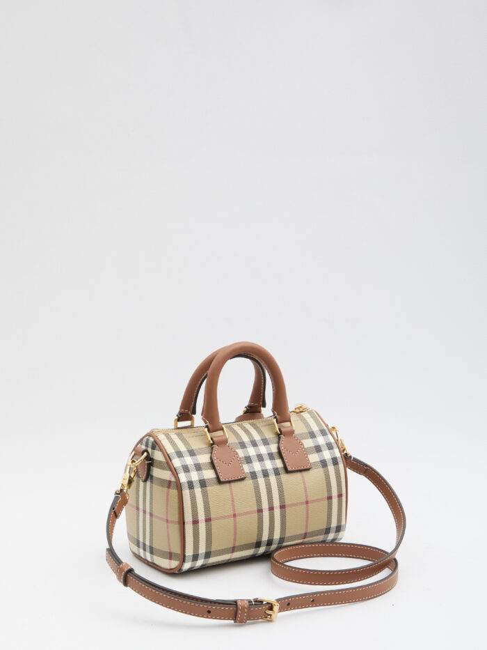 Burberry Mini Check bowling bag