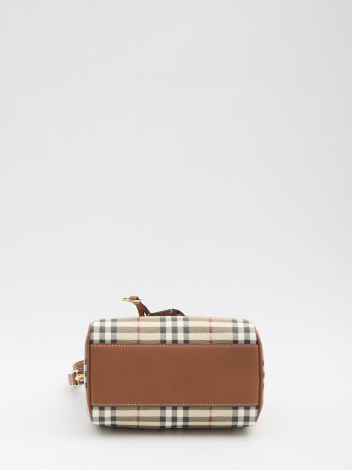 Burberry Mini Check bowling bag