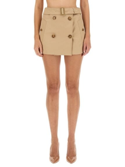 Burberry MINI TRENCH SKIRT