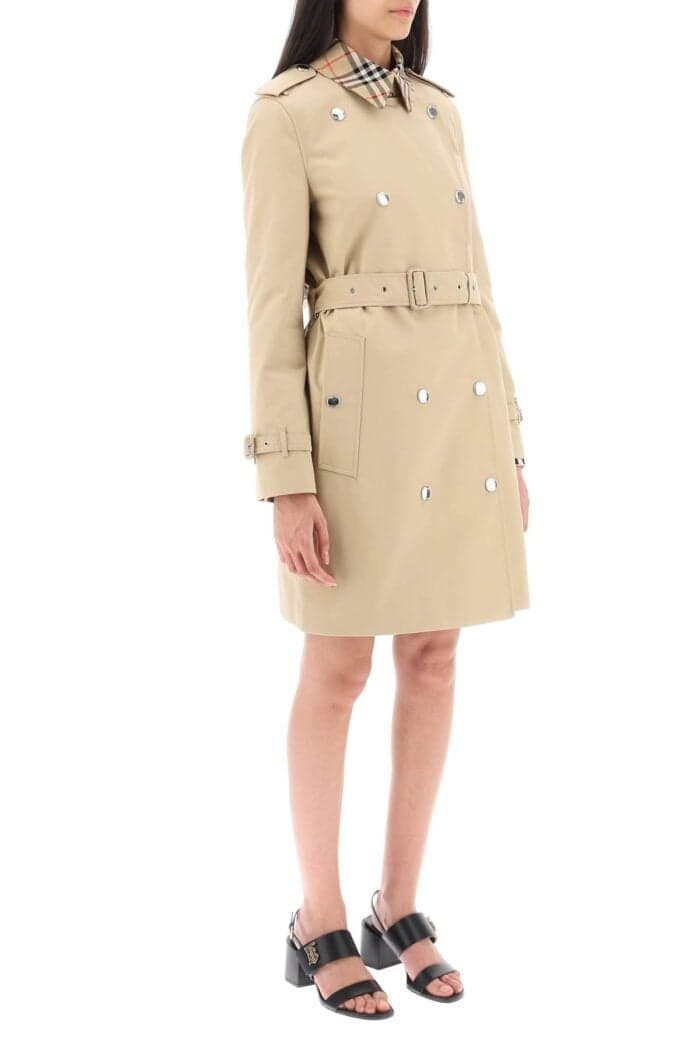 BURBERRY Montrose Double-breasted Trench Coat