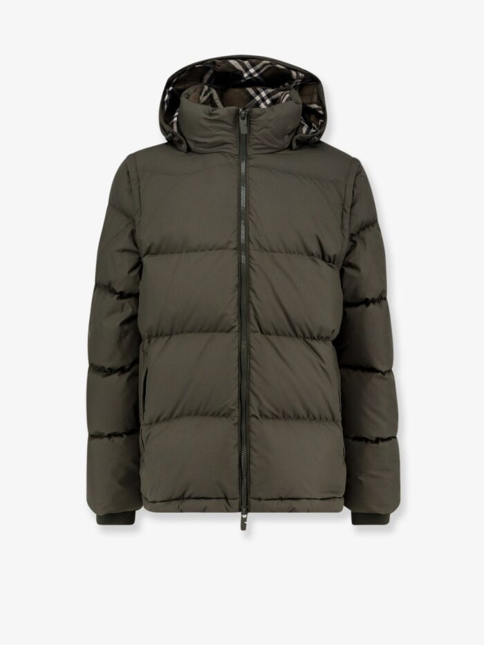 Burberry Nylon Hooded Down Jacket