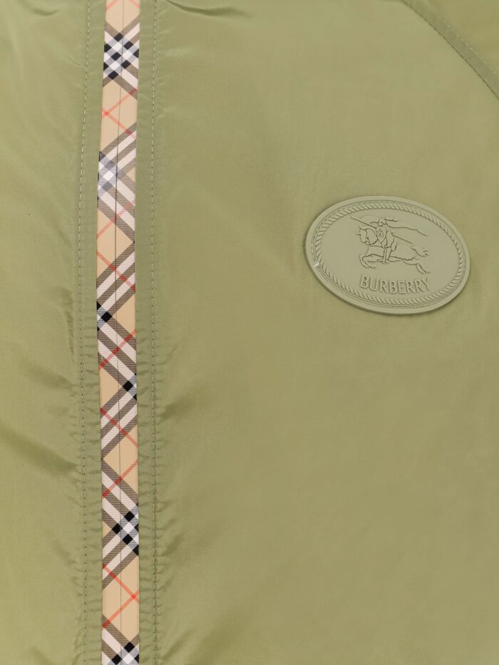 Burberry Nylon Jacket With EKD Patch