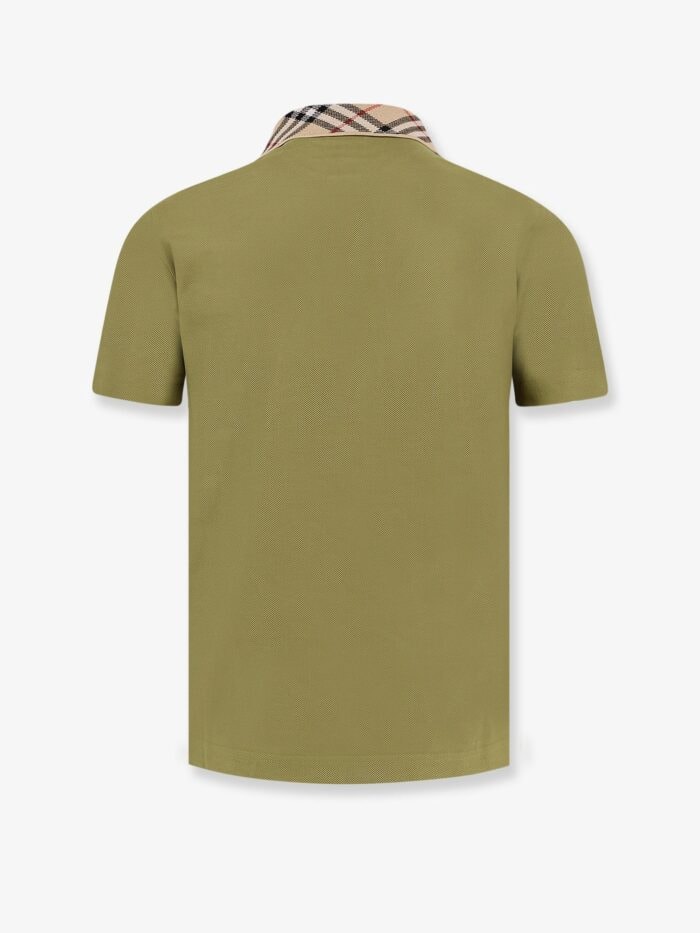 Burberry Organic Cotton Blend Polo Shirt