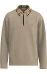 Burberry Organic Cotton Half-zip Sweater