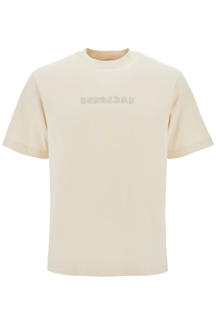 BURBERRY Paisley Logo Print T